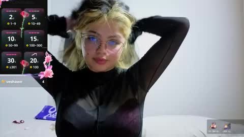 Snapshot of amber_storrm02 chatting on 01.18.26 Amber online show from 01.18.26