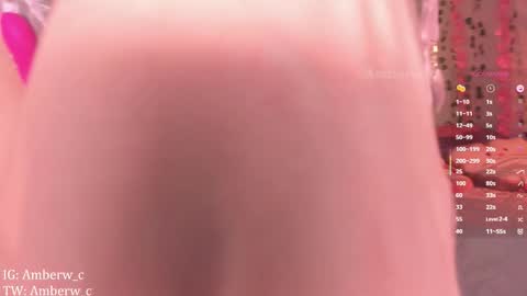 Snapshot of amberw_c chatting on 10.25.25 IG - TW Amberw c online show from 10.25.25