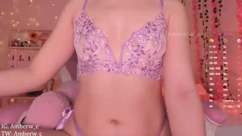 Snapshot of amberw_c chatting on 10.31.25 IG - TW Amberw c online show from 10.31.25