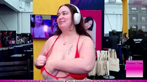 Amber Honey  online show from 02.08.26