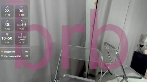 Snapshot of amely_lil chatting on 01.22.25 Amely online show from 01.22.25