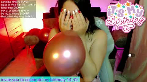 Snapshot of amystefa chatting on 02.14.25 Im Amy IM NOT LOOKING FOR A PARTNER OR DATING online show from 02.14.25