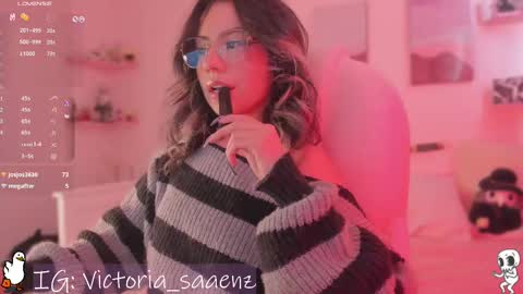 Snapshot of andromeedaa_ chatting on 02.19.25 Victoria Senz online show from 02.19.25