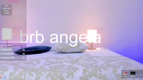 Snapshot of angelaa_evans chatting on 01.31.25 Angela online show from 01.31.25