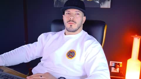 Snapshot of angeloeric chatting on 01.17.25 BlackWolf online show from 01.17.25