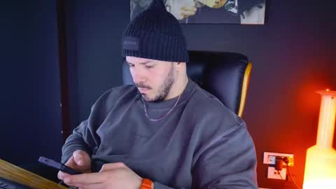 Snapshot of angeloeric chatting on 01.27.25 BlackWolf online show from 01.27.25