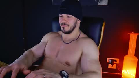 Snapshot of angeloeric chatting on 01.31.25 BlackWolf online show from 01.31.25