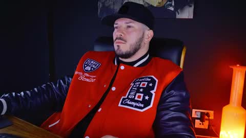 Snapshot of angeloeric chatting on 02.04.25 BlackWolf online show from 02.04.25