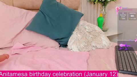 Snapshot of anitamesa chatting on 01.08.25 Anita online show from 01.08.25