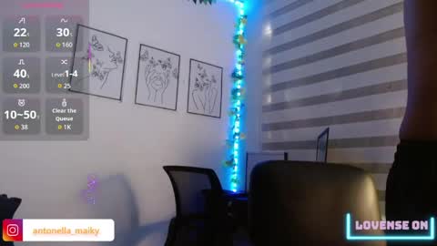 Snapshot of antonella_maiky chatting on 05.28.26 Antonella Maiky online show from 05.28.26