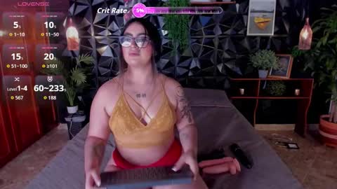 Snapshot of appril_foxx chatting on 10.13.25 apprilfoxx online show from 10.13.25