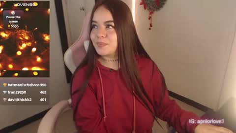 Snapshot of apriil_3 chatting on 12.16.24 Abril Freelance Model online show from 12.16.24