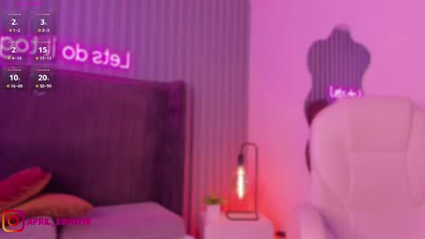 Snapshot of april_ebony18_ chatting on 01.22.25 April online show from 01.22.25