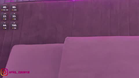 Snapshot of april_ebony18_ chatting on 02.04.25 April online show from 02.04.25