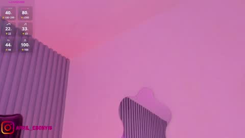 Snapshot of april_ebony18_ chatting on 02.08.25 April online show from 02.08.25