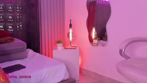 Snapshot of april_ebony18_ chatting on 02.12.25 April online show from 02.12.25