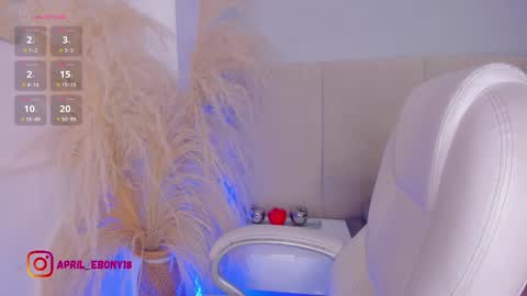 Snapshot of april_ebony18_ chatting on 09.19.25 April online show from 09.19.25