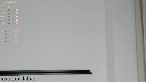 Snapshot of aprilinalba chatting on 01.14.25 ALEKSANDRA POLYAKOVA online show from 01.14.25