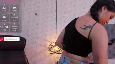 Snapshot of aprilwatson chatting on 10.18.25 April online show from 10.18.25