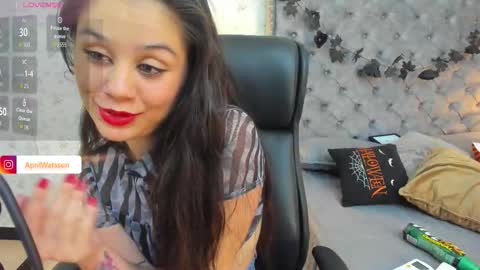 Snapshot of aprilwatson chatting on 10.25.25 April online show from 10.25.25