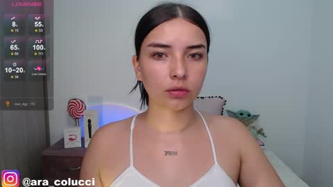 Snapshot of aratna_coluccii chatting on 01.24.25 Aratna my dream 3000 tokens online show from 01.24.25