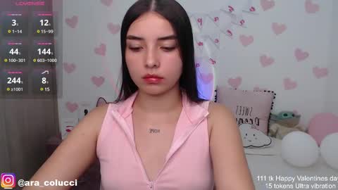 Snapshot of aratna_coluccii chatting on 02.28.25 Aratna my dream 3000 tokens online show from 02.28.25