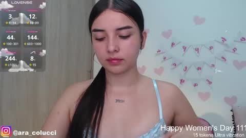 Snapshot of aratna_coluccii chatting on 03.09.25 Aratna my dream 3000 tokens online show from 03.09.25