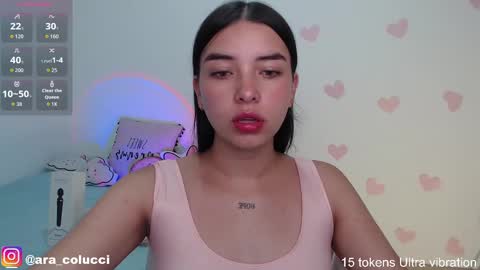 Snapshot of aratna_coluccii chatting on 10.06.25 Aratna my dream 3000 tokens online show from 10.06.25