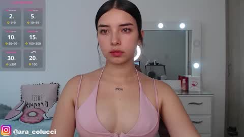 Snapshot of aratna_coluccii chatting on 03.22.26 Aratna my dream 3000 tokens online show from 03.22.26