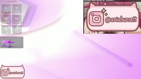 Aria  online show from 10.27.25