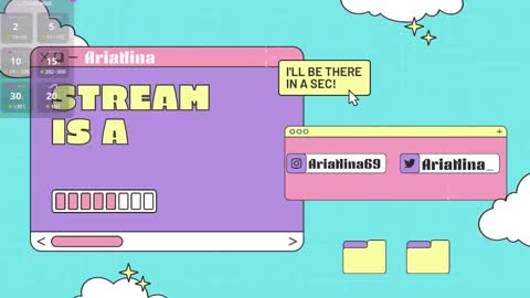 Snapshot of arianina chatting on 09.22.25 Nina online show from 09.22.25