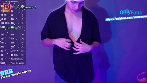 Snapshot of aron__cooper chatting on 12.13.24 aron__cooper online show from 12.13.24