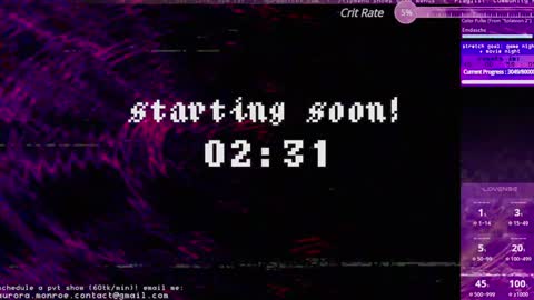Aurora  Aura online show from 12.14.24