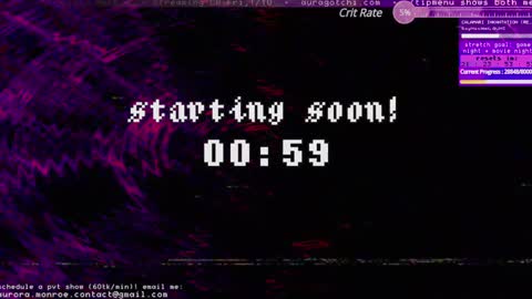 Aurora  Aura online show from 01.10.25