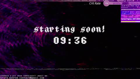 Aurora  Aura online show from 01.26.25