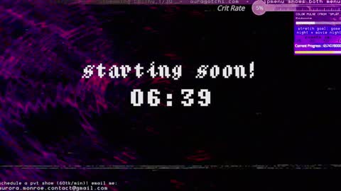 Aurora  Aura online show from 01.27.25