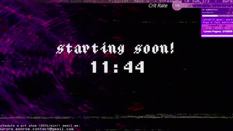 Aurora  Aura online show from 02.02.25
