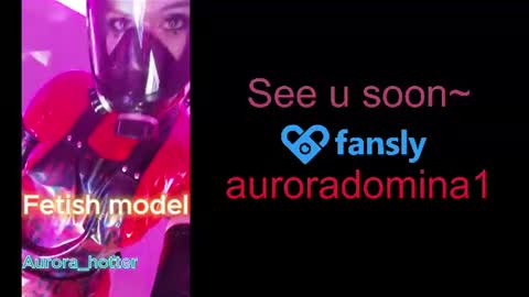 Miss A  Fansly - Auroradomina1 online show from 07.13.26