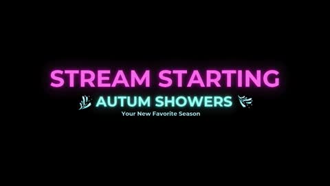 Autum Showers online show from 02.05.26