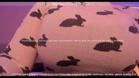 Ayana Delatorre online show from 11.19.25