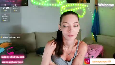 AyanaGrumpix online show from 11.15.25