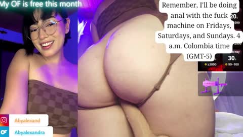 Snapshot of baby_alexx chatting on 10.20.25 Alexandra followme on instragram abyalexand online show from 10.20.25