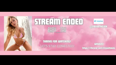 Snapshot of baby_tav chatting on 12.23.24 Baby Tavia online show from 12.23.24