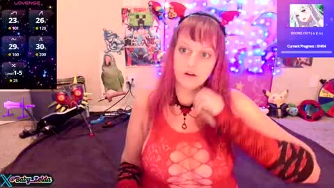 BabyZelda online show from 10.15.25