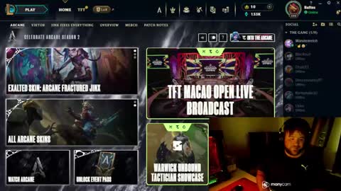 Snapshot of baftez chatting on 12.15.24 Baffels online show from 12.15.24