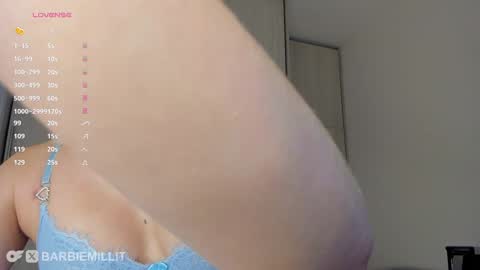 Snapshot of barbiemillit chatting on 01.25.25 barbiemillit online show from 01.25.25