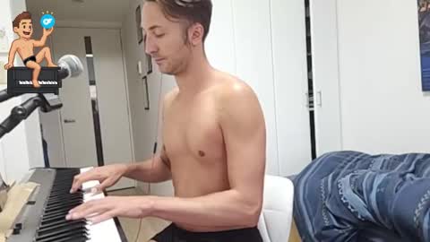 BareBritPianist online show from 09.25.25