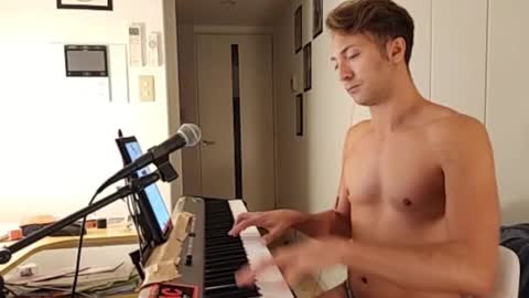 BareBritPianist online show from 10.15.25