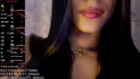 beauty_nina online show from 10.15.25