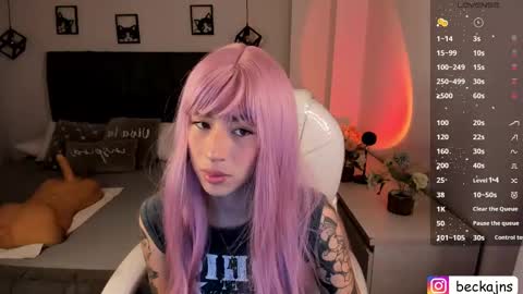 Snapshot of beck__jones chatting on 03.06.25 Marzhie online show from 03.06.25